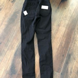 Maternity size 26 AG jeans distressed black